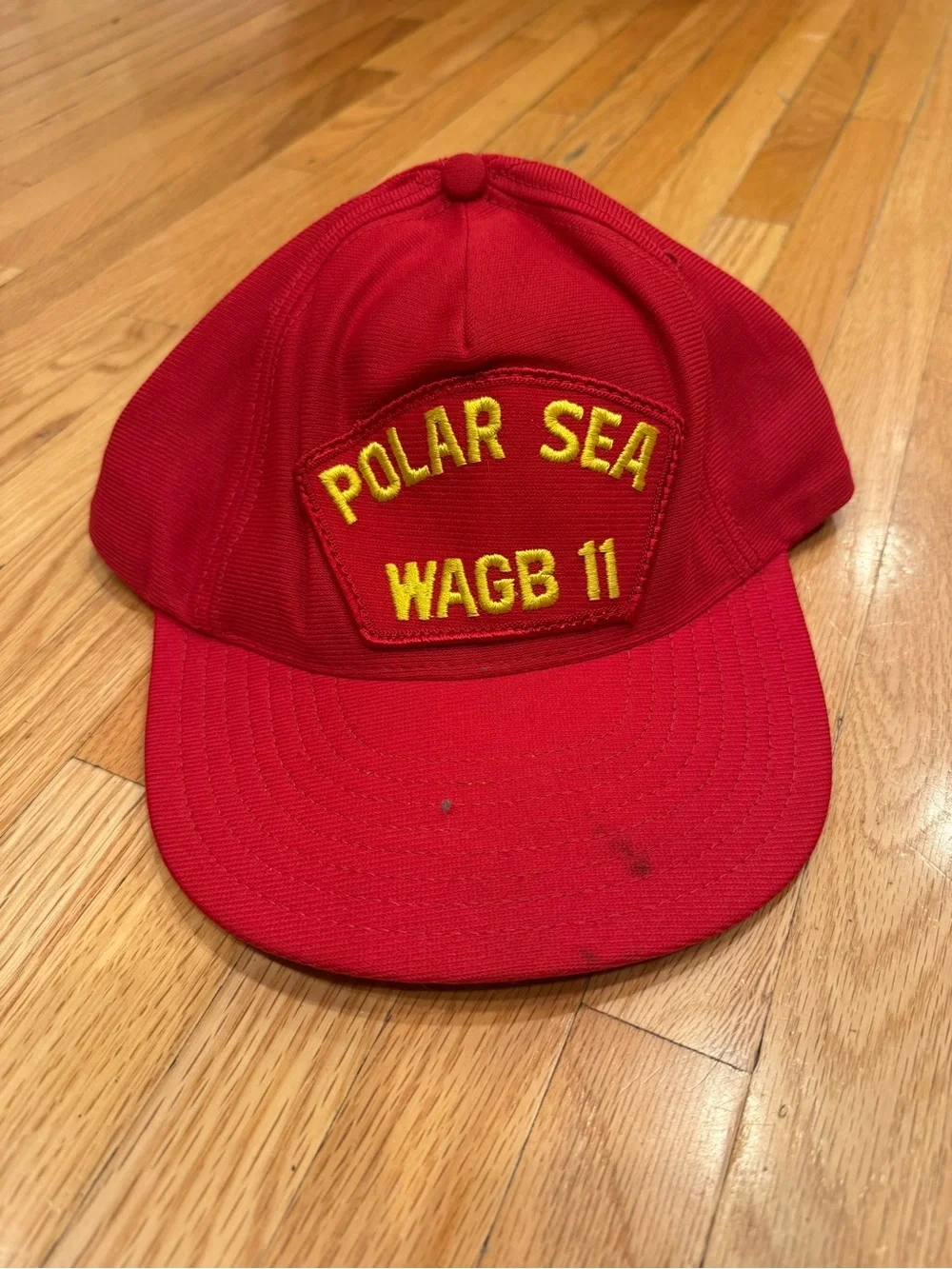 Red Polar Sea WAGB 11 Embroidered Baseball Cap